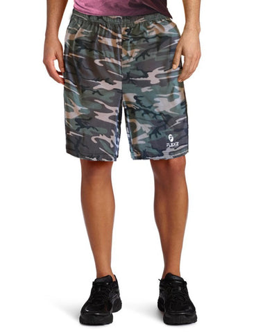 Men's Camo Cotton Shorts For Basketball Sports Gym Workout Running - Flexz Fitness - 1