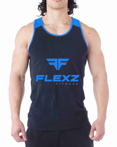 Flexz Fitness Blue Tank Top - Flexz Fitness - 1
