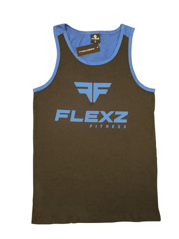 Flexz Fitness Blue Tank Top - Flexz Fitness - 3
