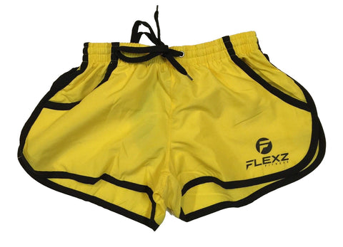 Gym Shorts ZYZZ Bodybuilding 2euros - Yellow - Flexz Fitness